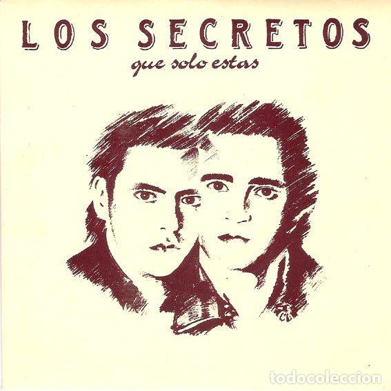 Vinyl records: Los Secretos &ndash; Que Solo Estas (Vinyl, Producciones Twins 1T-0570 - SG)