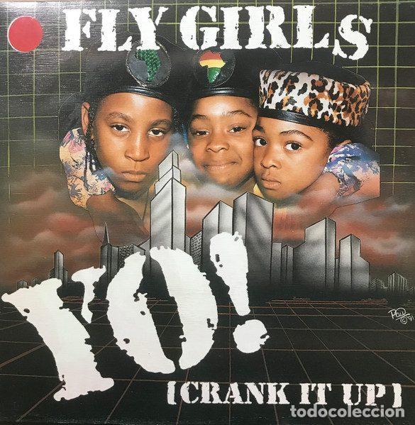 Vinyl records: Fly Girls &ndash; YO! (Crank It Up) (Vinyl, Level Records LV-013-91 S)
