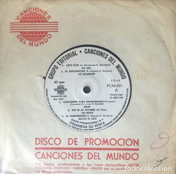 Vinyl-Schallplatten: Various &ndash; Grupo Editorial Canciones Del Mundo (Vinyl, Grupo editorial PCM-001)