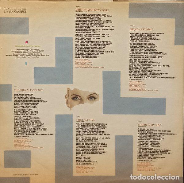 Discos de vinilo: Eurythmics &ndash; Revenge (Vinyl, RCA PL-71050) - Foto 5