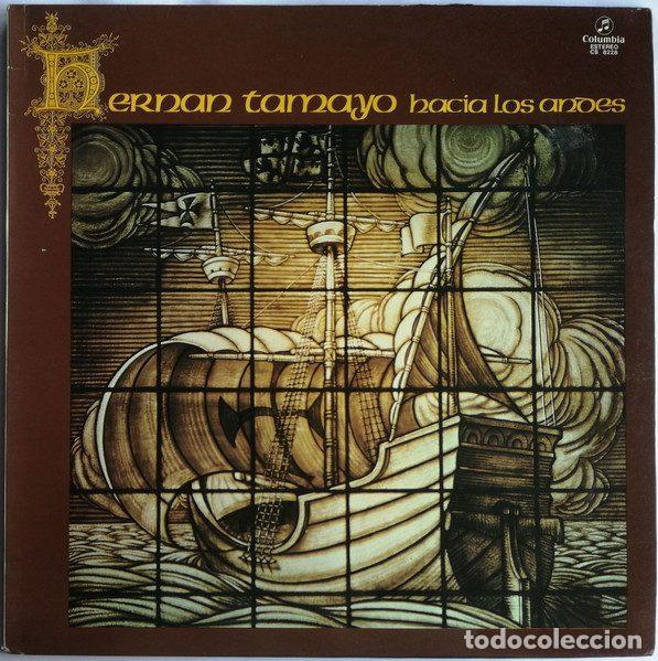 Discos de vinilo: Hern&aacute;n Tamayo &ndash; Hacia Los Andes (Vinyl, Columbia CS 8228)