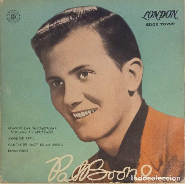 Discos de vinil: Pat Boone &ndash; Cuando Las Golondrinas Vuelvan A Capistrano (Vinyl, London Records EDGE 70799)