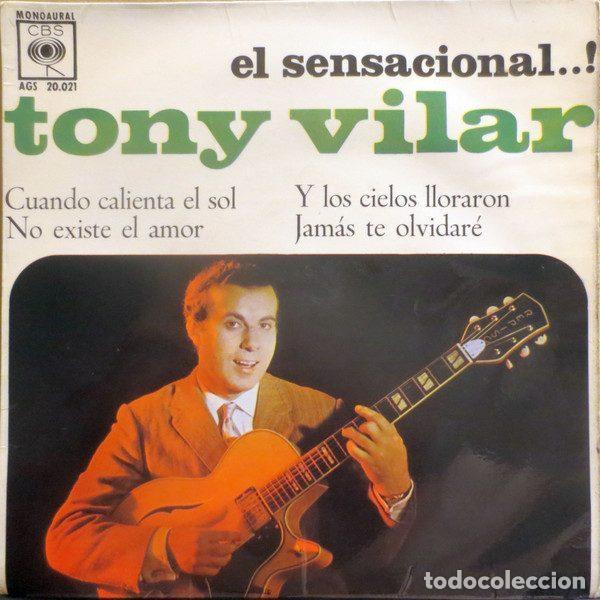 Disques de vinyle: Tony Vilar &ndash; El Sensacional..! (Vinyl, CBS AGS 20.021)