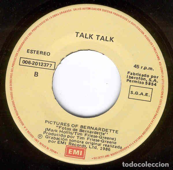 Discos de vinilo: Talk Talk &ndash; Give It Up (Vinyl, EMI 006-20 1237 7) - Foto 4