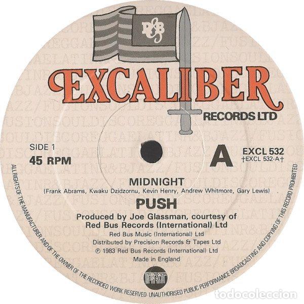 Discos de vinilo: Push &ndash; Midnight (Vinyl, Excaliber Records Ltd. EXCL 532) - Foto 3