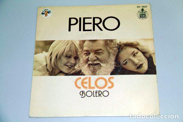 Vinyl records: Piero &ndash; Celos, Bolero (Vinyl, Hispavox 45-1827)