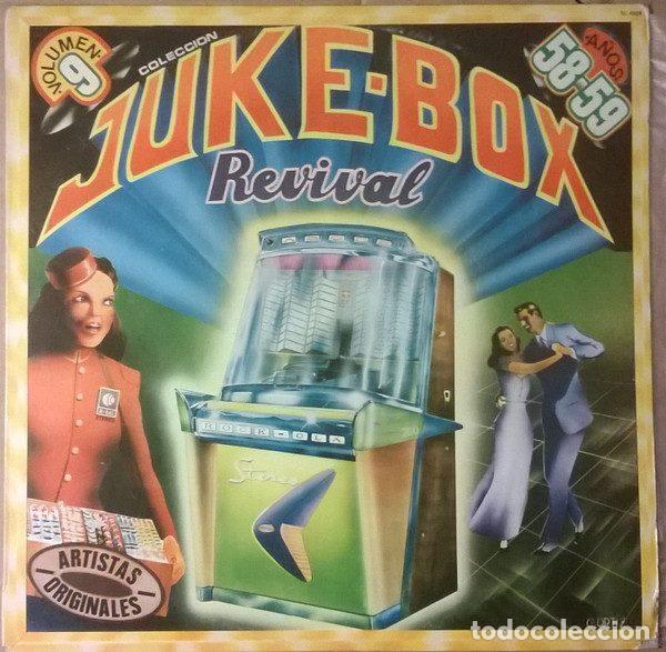 Vinyl-Schallplatten: Various &ndash; Juke-Box Revival - Volumen 9 - A&ntilde;os 58-59 (Vinyl, K-Tel 18L0193)