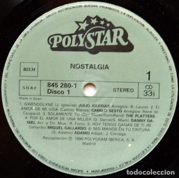 Discos de vinilo: Various &ndash; Nostalgia (Vinyl, Polystar 845 279-1) - Foto 3