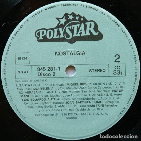 Discos de vinilo: Various &ndash; Nostalgia (Vinyl, Polystar 845 279-1) - Foto 6