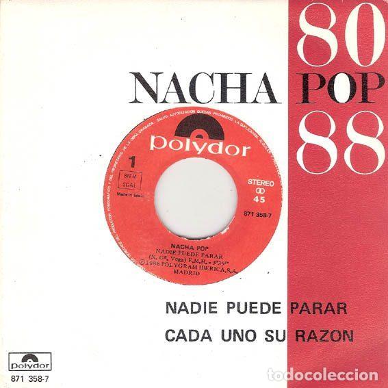 Vinyl-Schallplatten: Nacha Pop &ndash; Nadie Puede Parar (Vinyl, Polydor 871 358-7)