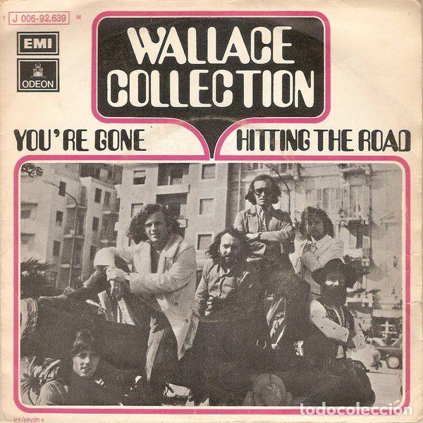 Vinyl-Schallplatten: Wallace Collection &ndash; You're Gone / Hitting The Road (Vinyl, Odeon 1 J 006-92.639 M)