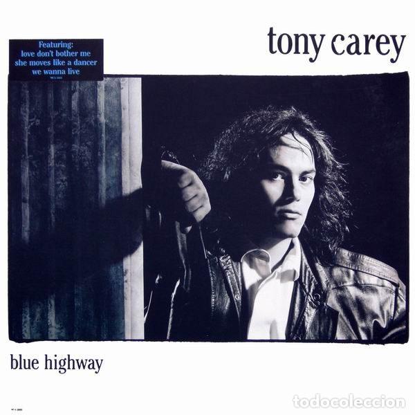 Disques de vinyle: Tony Carey &ndash; Blue Highway (Vinyl, MCA Records MCA-5603)