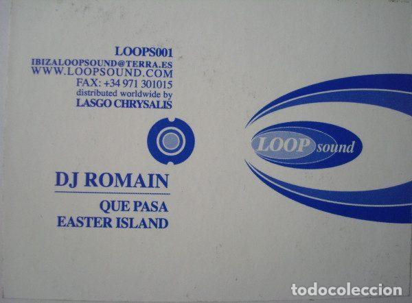 Vinyl-Schallplatten: DJ Romain &ndash; Que Pasa (Vinyl, Loopsound LOOPS001)