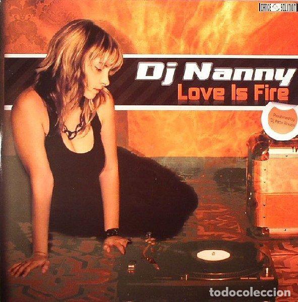 Discos de vinilo: DJ Nanny &ndash; Love Is Fire (Vinyl, Dance Solution DAN-002-MX) - Foto 1