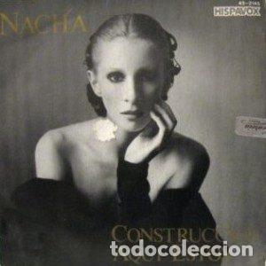 Vinyl records: Nacha &ndash; Construccion / Aqui Estoy (Vinyl, Hispavox 45-2145)