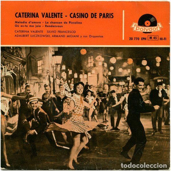 Vinyl records: Caterina Valente &ndash; Casino De Par&iacute;s (Vinyl, Polydor 20 770 EPH)