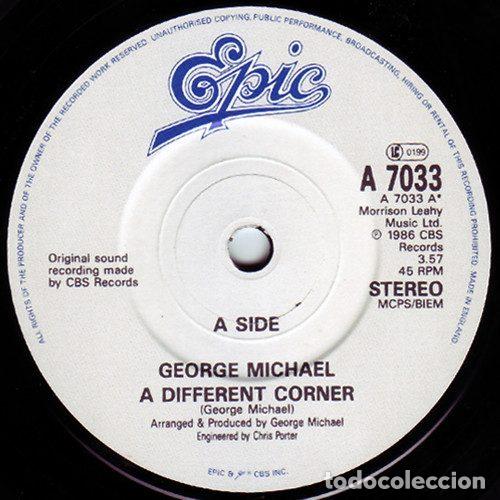 Discos de vinilo: George Michael &ndash; A Different Corner (Vinyl, Epic A7033) - Foto 3