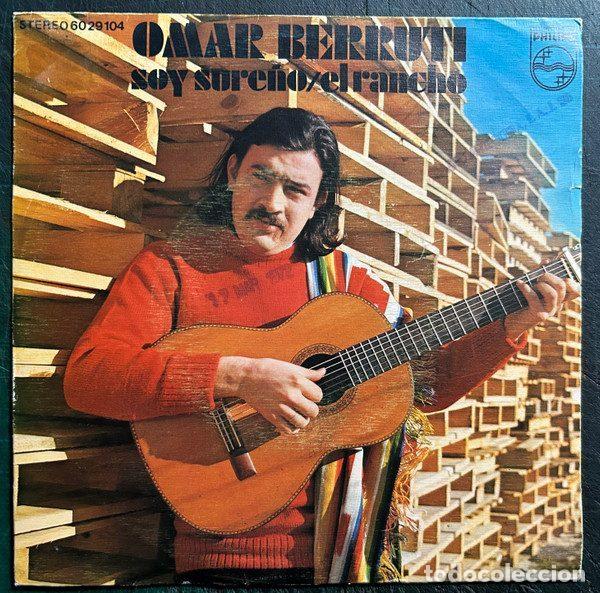 Disques de vinyle: Omar Berrutti &ndash; Soy Sure&ntilde;o / El Rancho (Vinyl, Philips 60 29 104)