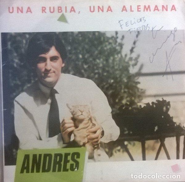 Disques de vinyle: Andr&eacute;s &ndash; Una Rubia, Una Alemana (Vinyl, Xirivella Records XSP - 018)