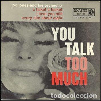 Discos de vinilo: Joe Jones And His Orchestra &ndash; You Talk Too Much (Vinyl, Roulette REP. 1101)