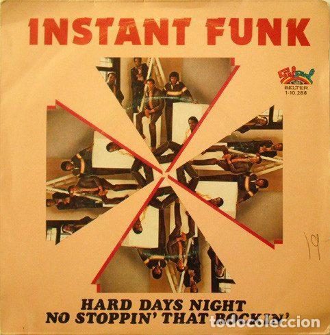 Disques de vinyle: Instant Funk &ndash; Hard Days Night / No Stoppin' That Rockin' (Vinyl, Salsoul Records 1-10.288)