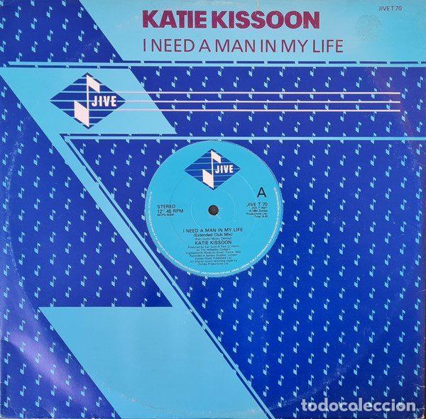 Dischi in vinile: Katie Kissoon &ndash; I Need A Man In My Life (Vinyl, Jive JIVE T 70)