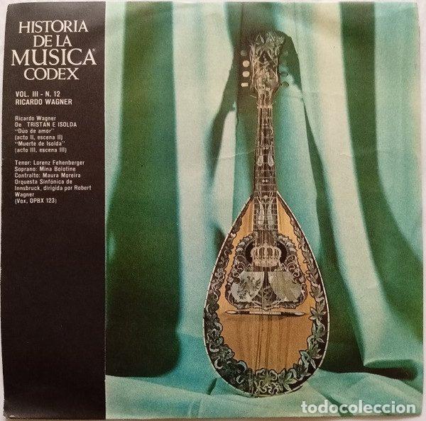 Vinyl-Schallplatten: Ricardo Wagner &ndash; Historia De La Musica Vol. III - N. 12 - Ricardo Wagner (Vinyl, Codex HdM - 064)