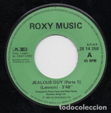 Discos de vinil: Roxy Music &ndash; Jealous Guy (Vinyl, Polydor 28 14 258)