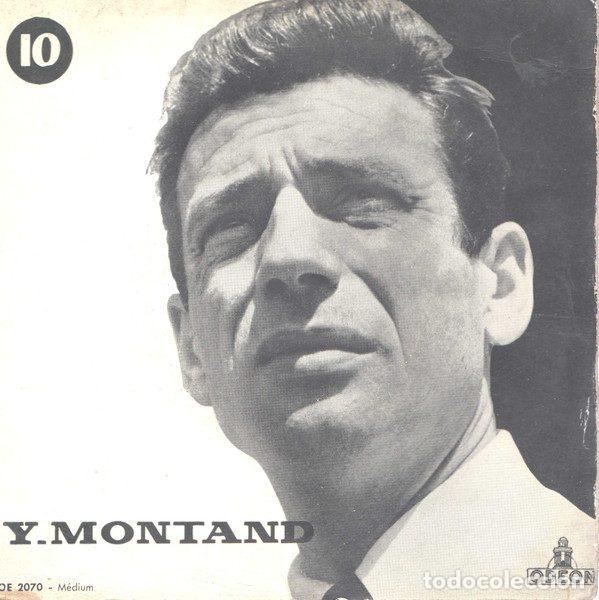 Discos de vinilo: Y-Montand &ndash; 10 - La Marie-Vison (Vinyl, Odeon MOE 2070)