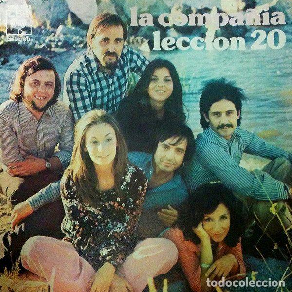 Vinyl records: La Compa&ntilde;ia &ndash; Lecci&oacute;n 20 (Vinyl, CBS CBS 1075)