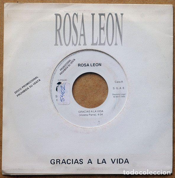 Vinyl-Schallplatten: Rosa Leon &ndash; Gracias A La Vida (Vinyl, Cancionero 920027-A)