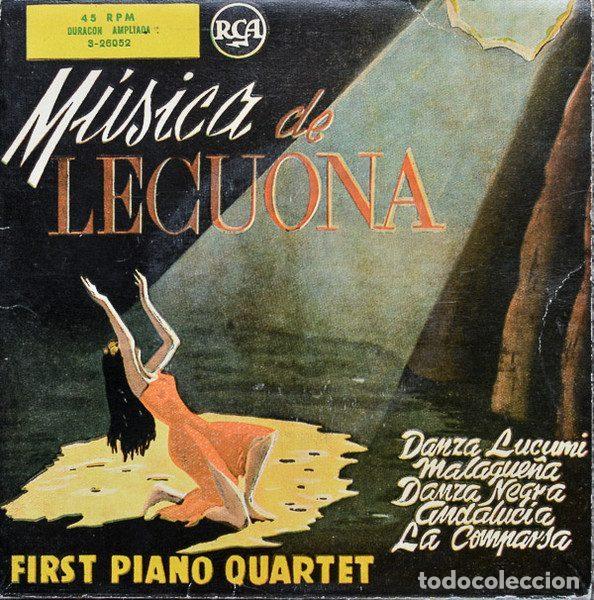 Discos de vinilo: First Piano Quartet &ndash; M&uacute;sica De Lecuona (Vinyl, RCA 3-26052)
