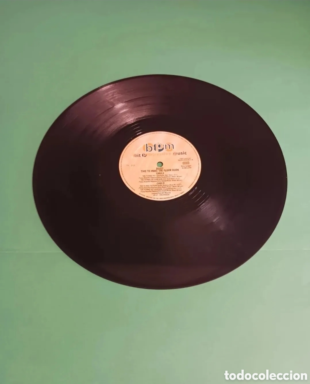 Discos de vinilo: Vinilo Bossi / Time To Make The Floor Burn - Foto 2