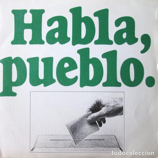 Vinyl-Schallplatten: Unknown Artist &ndash; Habla, Pueblo. (Vinyl, Not On Label none)