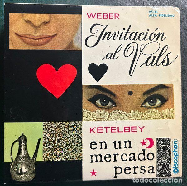 Vinyl-Schallplatten: A. W. Ketelbey, C. M. von Weber, B. Smetana, M. P. Mussorgsky, Orquesta Sinfonica De Praga,...