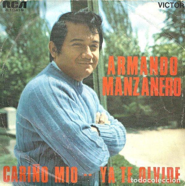 Discos de vinil: Armando Manzanero &ndash; Cari&ntilde;o Mio / Ya Te Olvide (Vinyl, RCA Victor 3-10419)