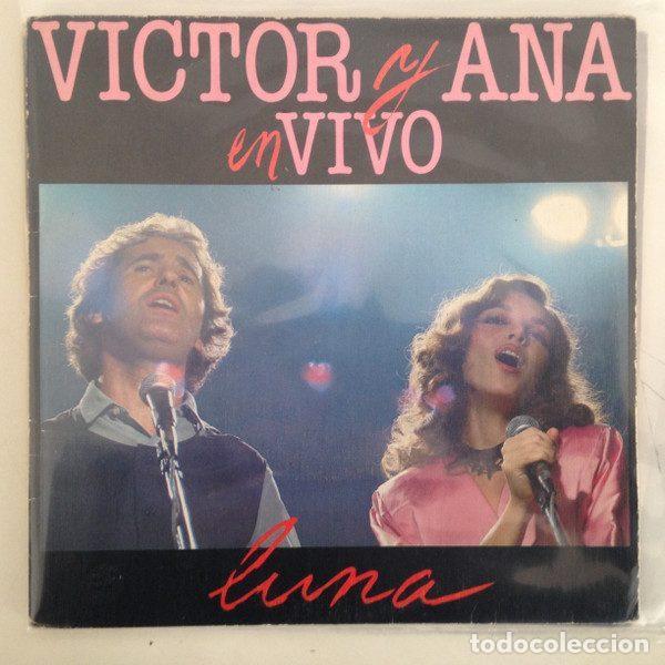 Dischi in vinile: V&iacute;ctor Y Ana &ndash; Luna (Victor Y Ana En Vivo) (Vinyl, CBS CBA A-4221)
