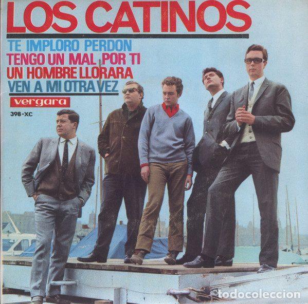 Discos de vinil: Los Catinos &ndash; Un Hombre Llorar&aacute; (Vinyl, Vergara 398-XC)