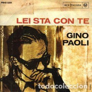 Disques de vinyle: Gino Paoli &ndash; Lei Sta Con Te (Vinyl, RCA Italiana PM 45 3284)