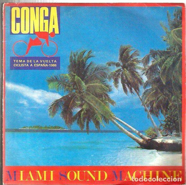 Vinyl records: Miami Sound Machine &ndash; Conga (Vinyl, Epic EPC A 6361)