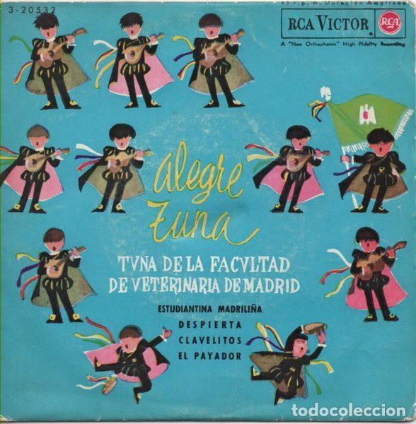 Discos de vinilo: Tuna De La Facultad De Veterinaria De Madrid &ndash; Estudiantina Madrile&ntilde;a (Vinyl, RCA Victor 3-20532)