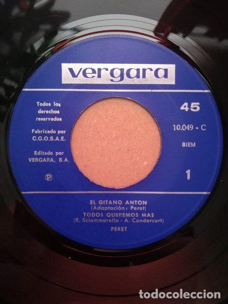 Discos de vinilo: Peret &ndash; El Gitano Ant&oacute;n (Vinyl, Vergara 10.049-C) - Foto 3