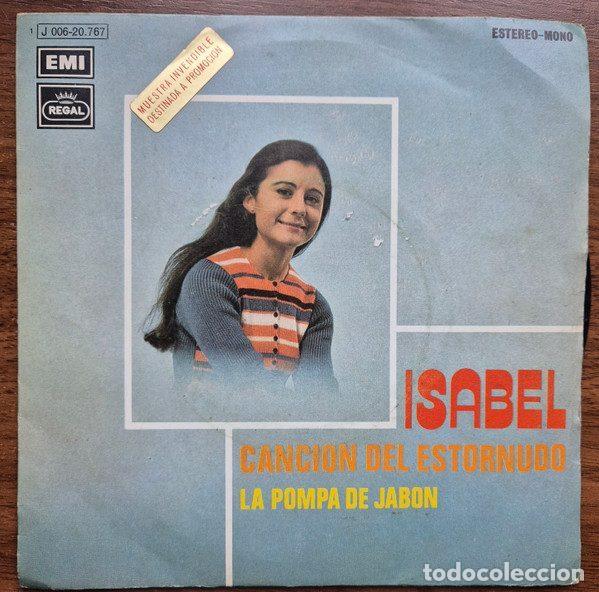 Discos de vinil: Isabel &ndash; Canci&oacute;n Del Estornudo (Vinyl, Regal J 006-20.767)
