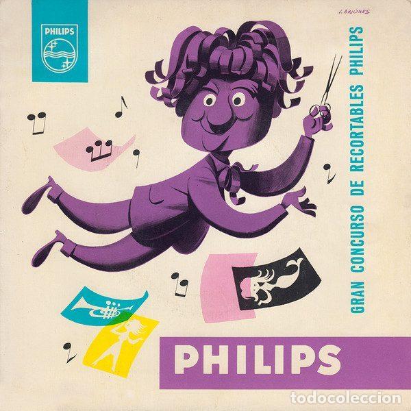 Discos de vinil: Andr&eacute; Popp &ndash; La Melod&iacute;a Viajera, Una Fantas&iacute;a Musical En Papel (Vinyl, Philips 430 044.PE)