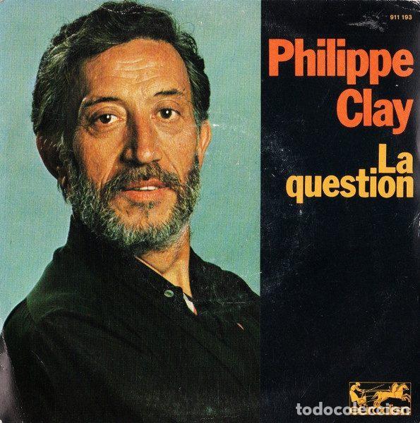 Discos de vinil: Philippe Clay &ndash; La Question (Vinyl, Eurodisc 911 193)