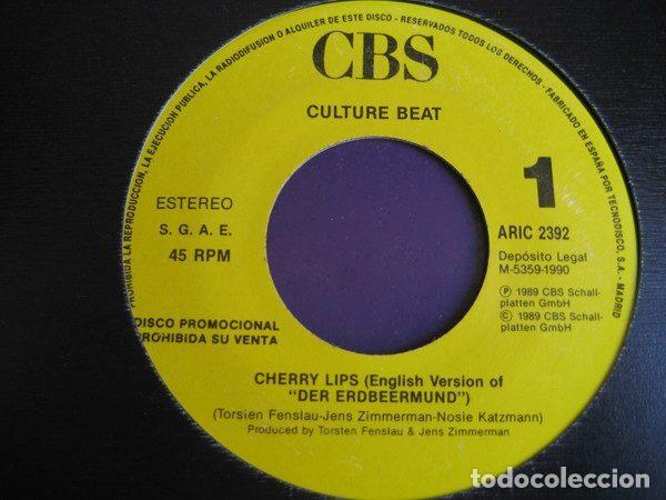 Vinyl-Schallplatten: Culture Beat &ndash; Cherry Lips (English Version Of Der Erdbeermund) (Vinyl, CBS ARIC 2392)