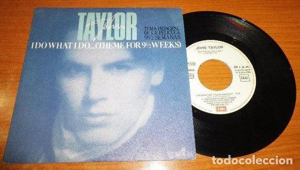 Discos de vinil: John Taylor &ndash; I Do What I Do (Vinyl, EMI 006 20 1090 7)