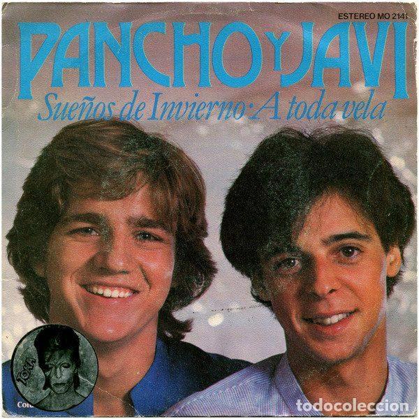 Discos de vinil: Pancho Y Javi &ndash; Sue&ntilde;os De Invierno / A Toda Vela (Vinyl, Columbia MO 2141)