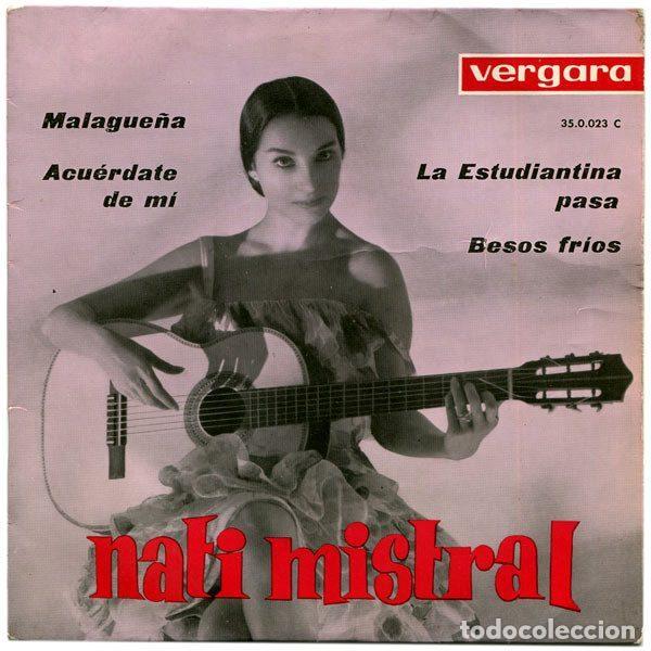 Dischi in vinile: Nati Mistral &ndash; Malague&ntilde;a (Vinyl, Vergara 35.0.023 C)