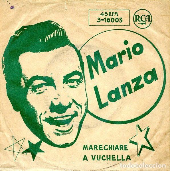 Vinyl-Schallplatten: Mario Lanza &ndash; Marechiare / A Vucchella (Vinyl, RCA 3-16003)